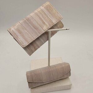 Eel Skin Set - Lip Stick Holdrf and Key Case